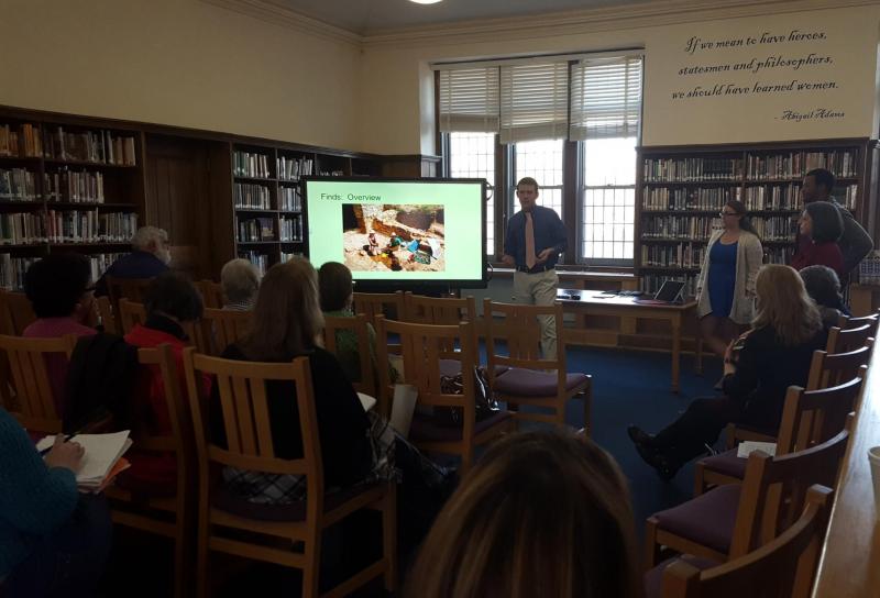 PCS 2016 Villanova excavation